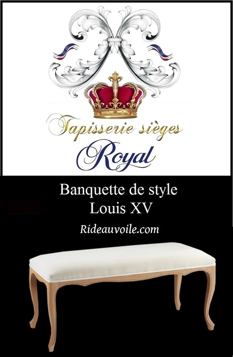 Banquette de style Louis XV à personnaliser French Louis Style Canape Sofa Settee