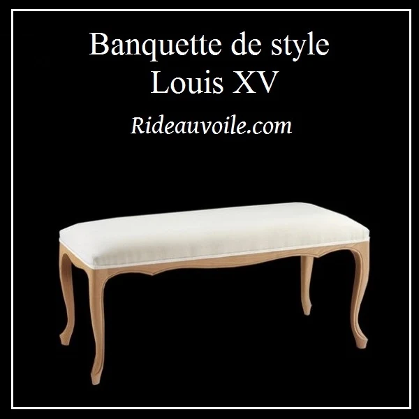 Banquette de style Louis XV à personnaliser French Louis Style Canape Sofa Settee