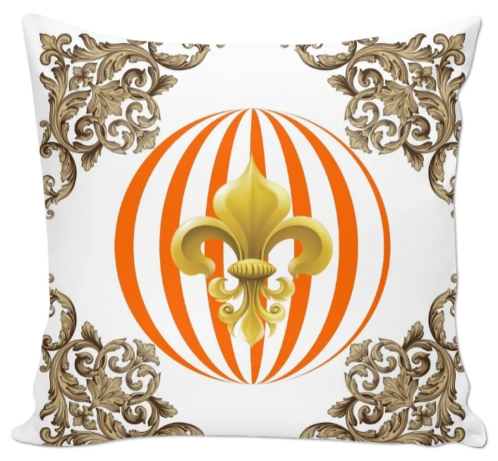 Motif pois rond rideau voilage couette style Empire tissu au mètre fleur de lys