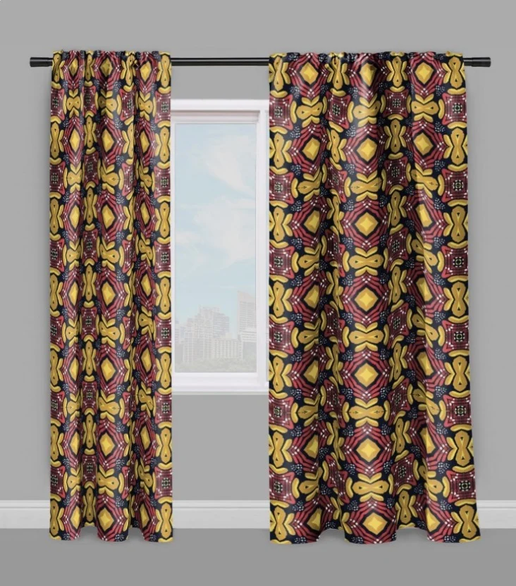 Rideauvoile tendance africaine maison du rideau couette TISSU AFRICAIN au mètre