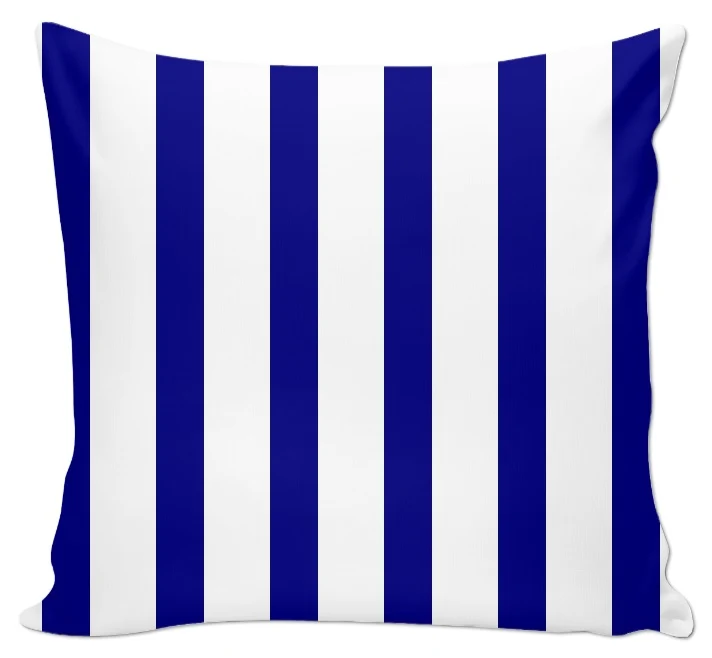 Tissu ameublement motif rayés bleu rayures ligne au mètre rideau couette voilage
