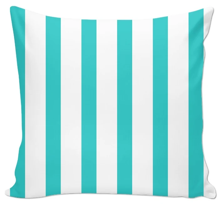 Tissu ameublement motif rayé bleu rayure ligne blanc au mètre rideau couette voilage