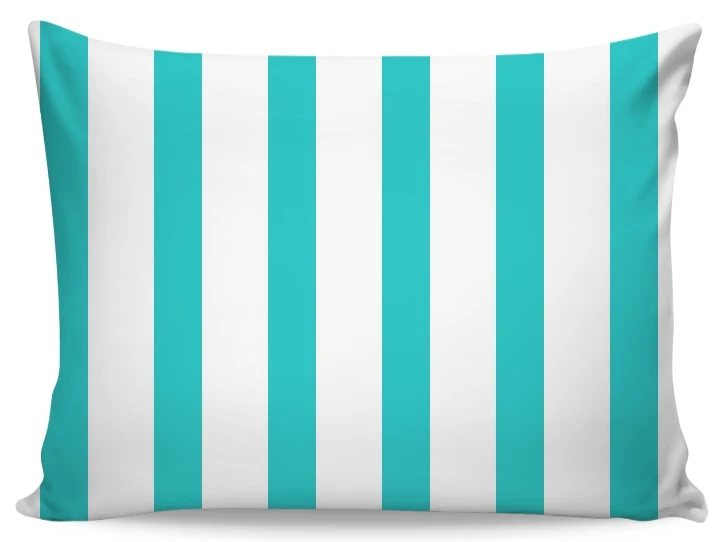 Tissu ameublement motif rayé bleu rayure ligne blanc au mètre rideau couette voilage