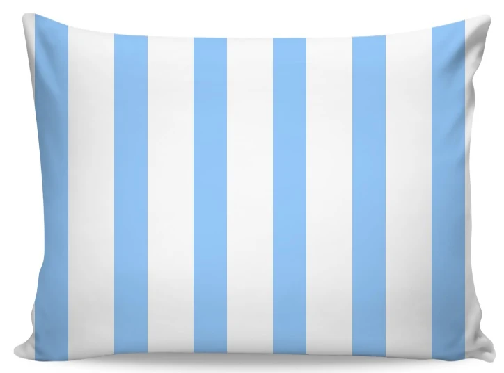 Tissu ameublement rayés rayures lignes bleu au mètre rideau couette voilage tapisserie