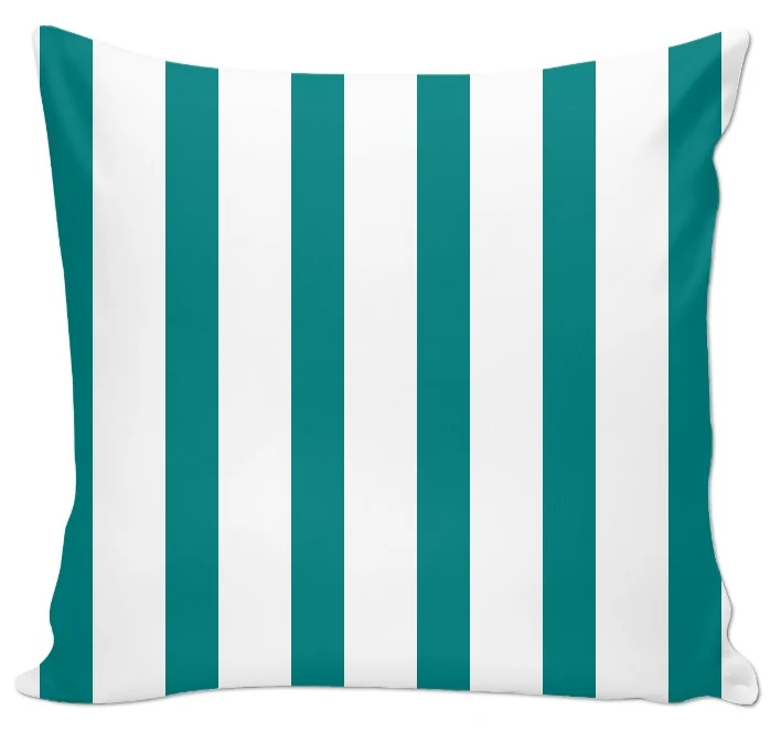 Tissu motif imprimé rayés rayures lignes azur blanc au mètre rideau couette voilage