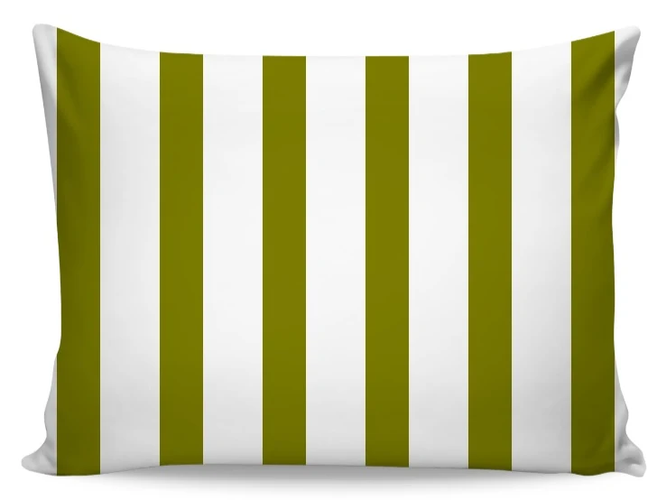 Tissu déco géométrique motif rayé rayure ligne vert blanc au mètre rideau couette voilage