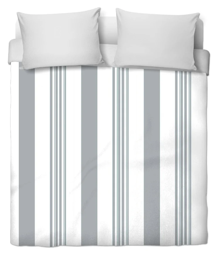 Tissu ameublement au mètre rayés rayures lignes verticales rideau siège gris voilage