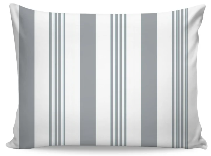 Tissu ameublement au mètre rayés rayures lignes verticales rideau siège gris voilage
