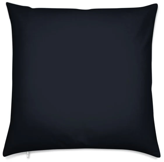 Tissu Satin non feu ignifugé au mètre rideau coussin bleu nuit