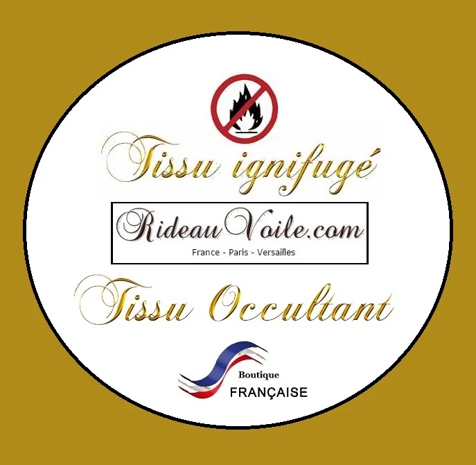 Boutique éditeur tissu non feu occultant tissé ignifugé au mètre rideau coussin vert