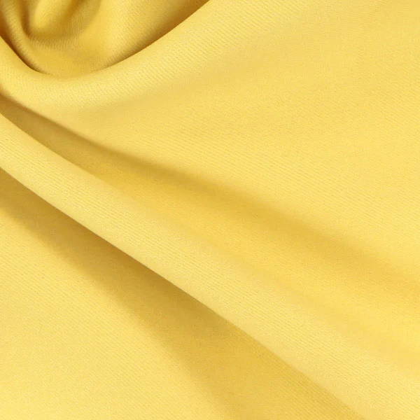 Tissu ameublement occultant isolant phonique thermique jaune Ignifugé au mètre