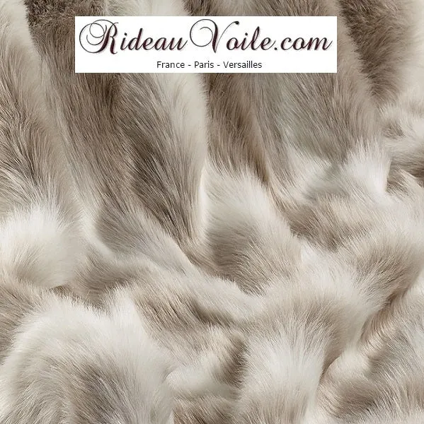 Boutique tissu imitation Fausse fourrure animal au mètre faux fabric fur meter