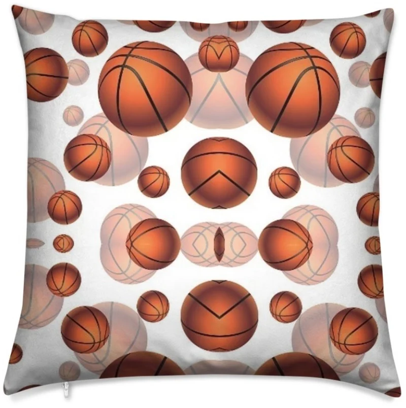Rideauvoile Tissu ameublement au mètre motif Basketball ballon sport rideau couette