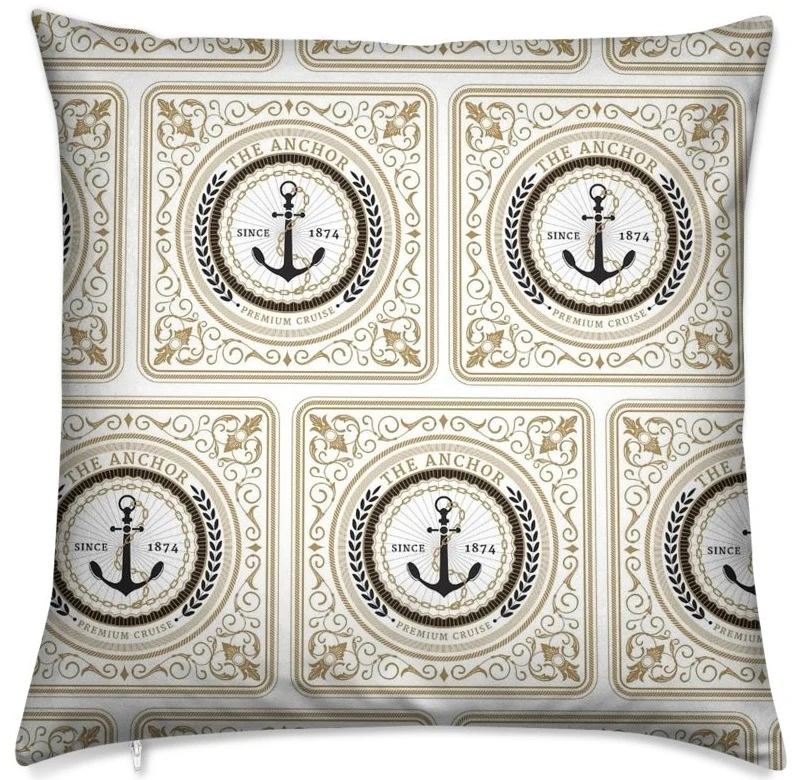 Boutique Marin bateau Tissu Baroque au mètre rideau Fabric meter marine boat
