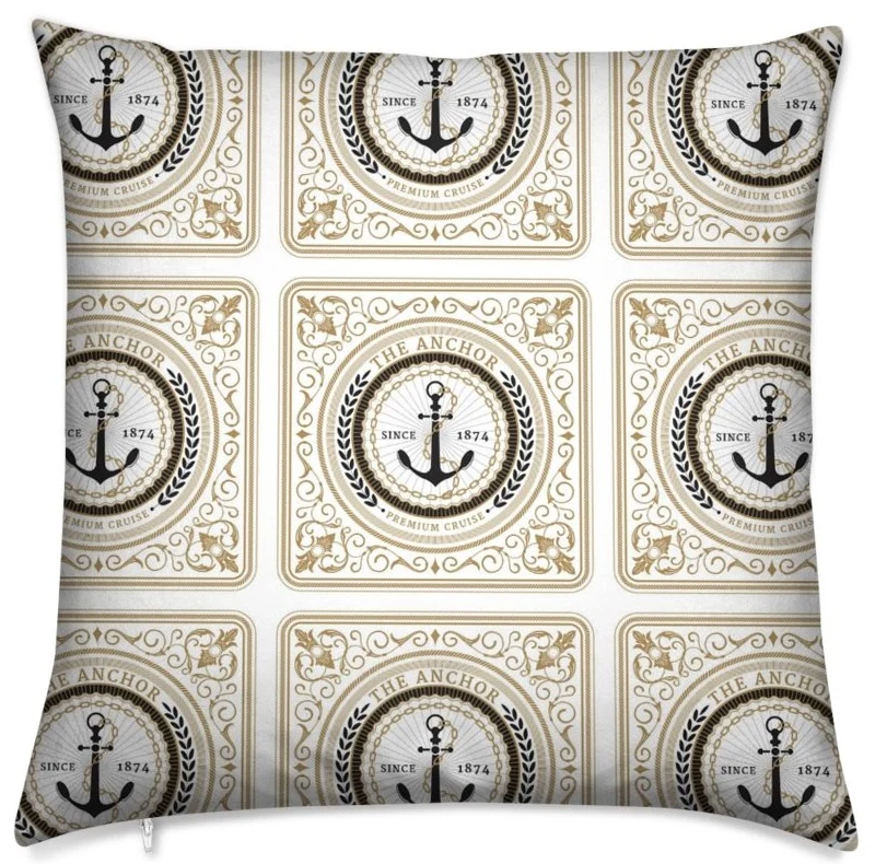 Déco Marin bateau navire style baroque Tissu au mètre rideau couette sur mesure