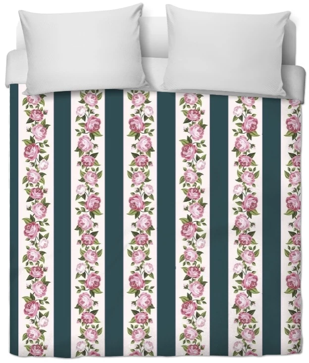 Tissus motifs graphique rayés rayures gris anthracite motif fleurs mètre rideau couette