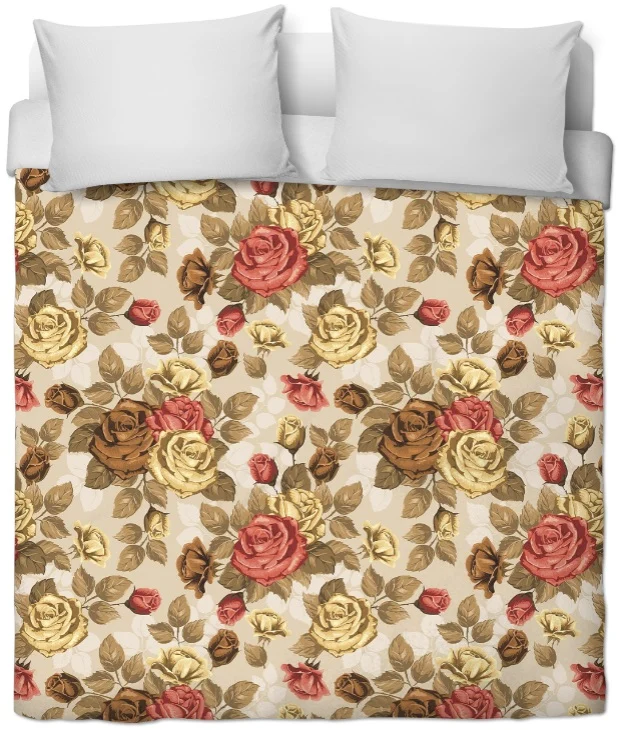 Boutique rideau couette coussin à fleurs tissu au mètre Blumendruck Geblümte floral