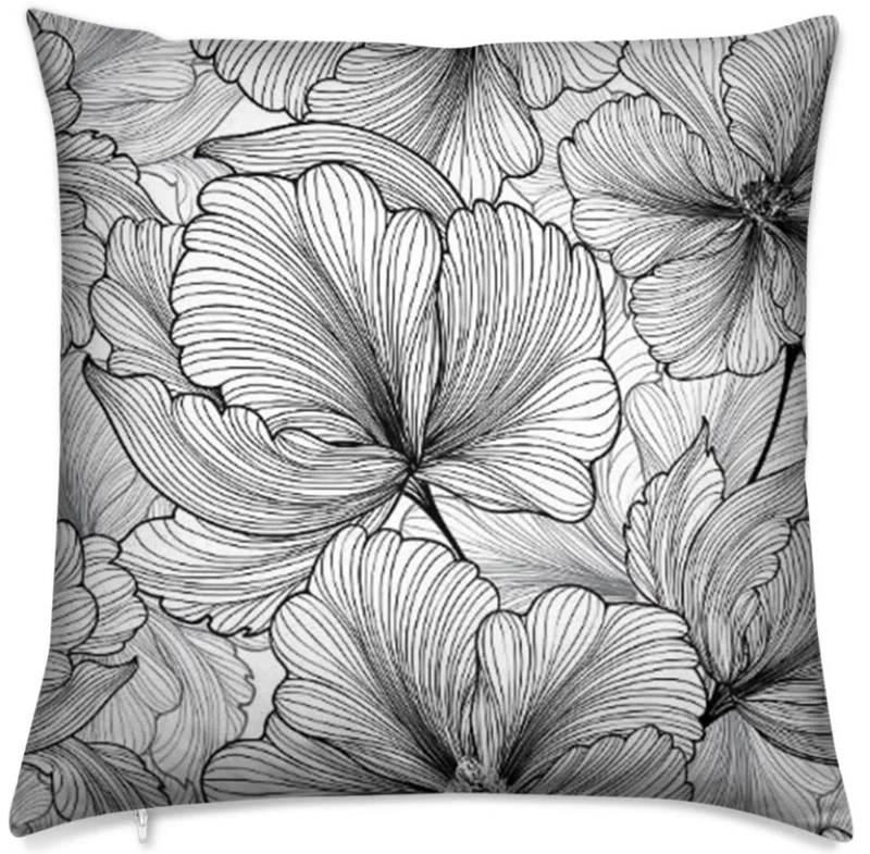 Tissu décoration ameublement au mètre rideau couette voilage imprimé motif fleurs