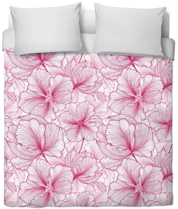 Tissu ameublement fleurs mètre rideau couette Flower curtain fabric meter upholstery
