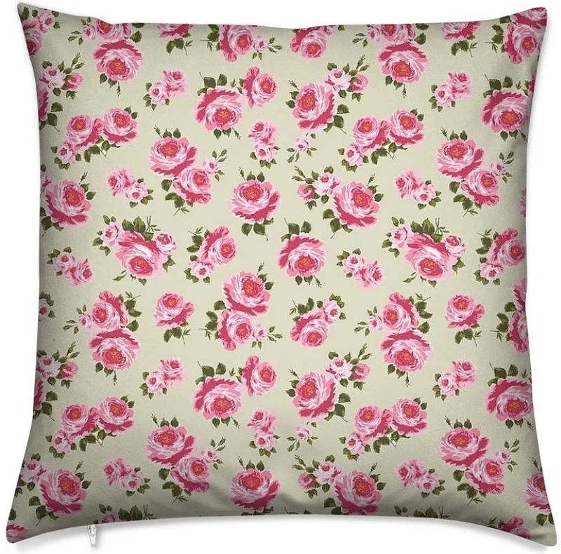 Motif imprimé fleurs de Roses tissu au mètre rideau couette gardin og møbelstof Rose