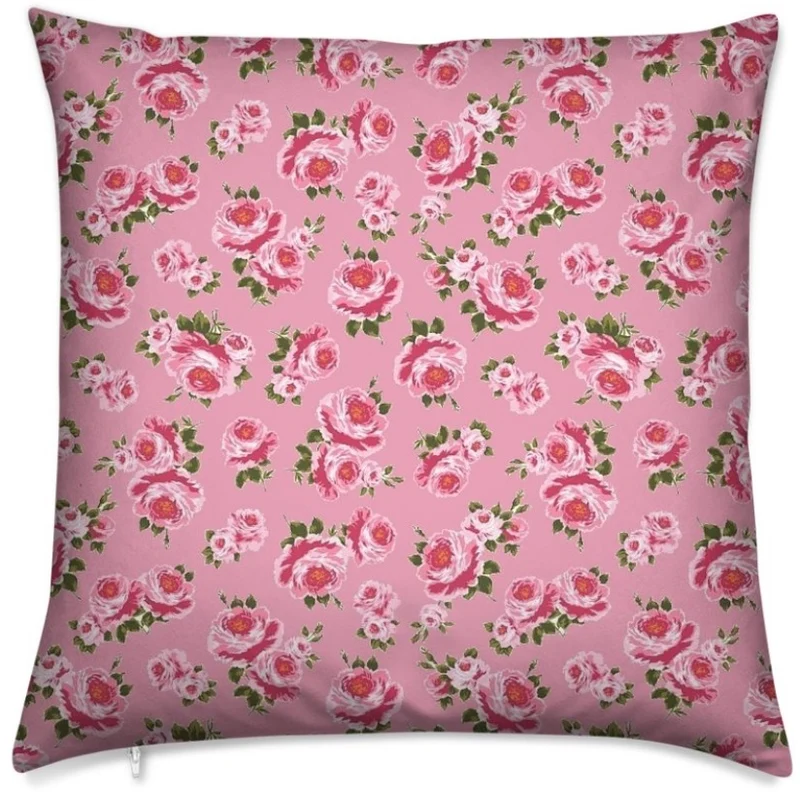 Tapisserie ameublement tissu fleuri mètre rideau couette fleurs Gardin og møbelstof Rose
