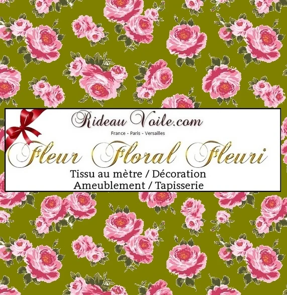 Liberty Gardin og møbelstof Rose décoration tissu au mètre rideau couette tapisserie