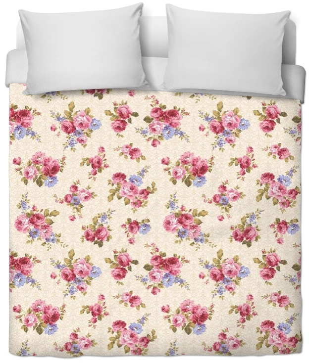 Tissu ameublement tapisserie motif fleurs Roses Flower curtain fabric meter upholstery