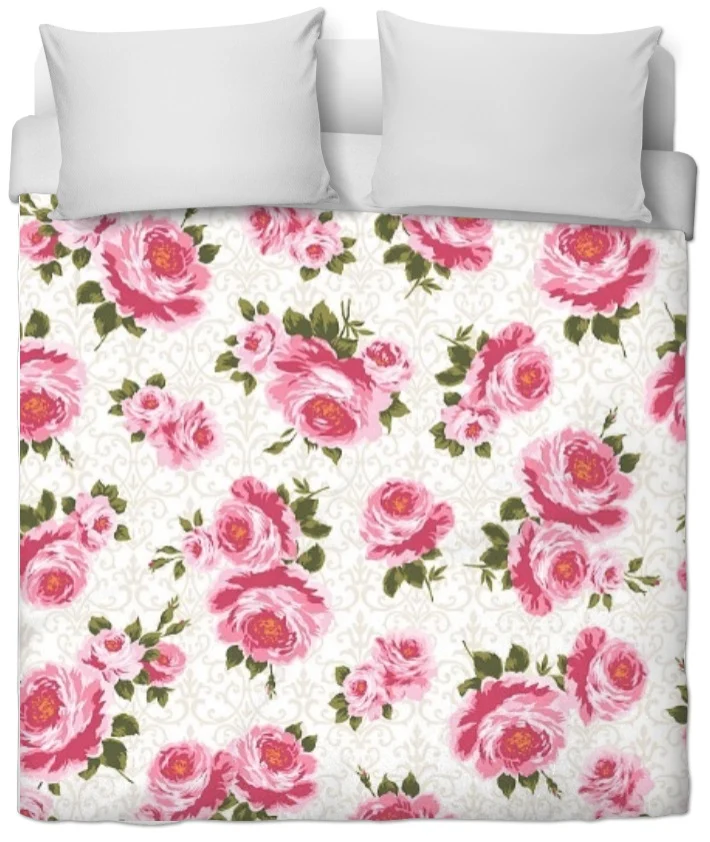 Tissu ameublement au mètre rideau motif fleur tela cortina estampado flores metros