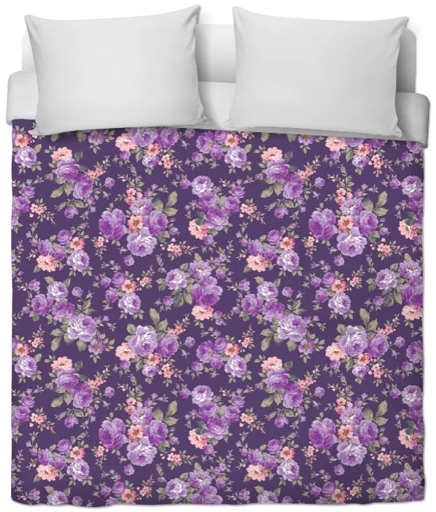 Tapisserie florale tissu motif fleurs anglais mètre rideau couette Blumenmöbelstoff