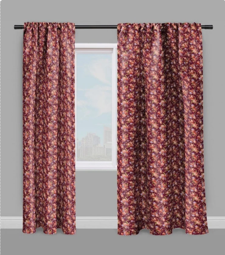 Boutique style anglais Fleurs Roses tissu au mètre rideau couette shabby flowers meter