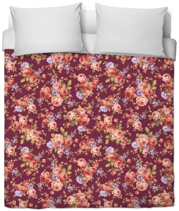 Boutique style anglais Fleurs Roses tissu au mètre rideau couette shabby flowers meter