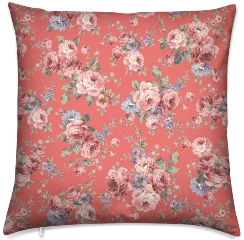 Boutique style anglais Fleurs Roses tissu mètre rideau couette shabby flowers meter