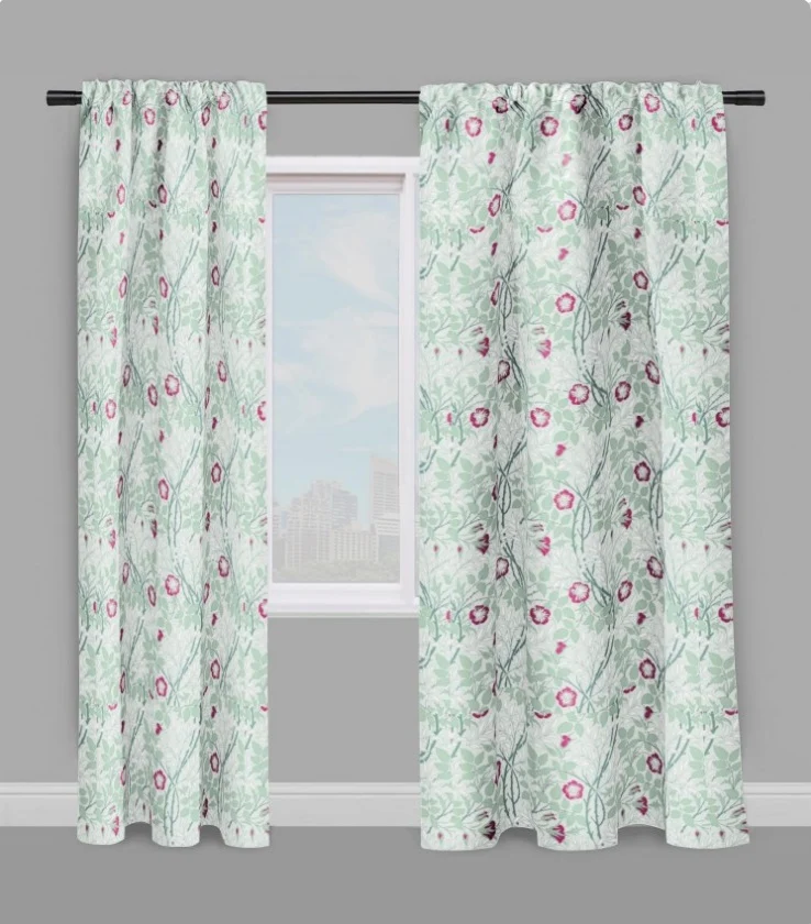 Tissu ameublement modern fabrics upholstery flowers meter Rideau fleurs voilage