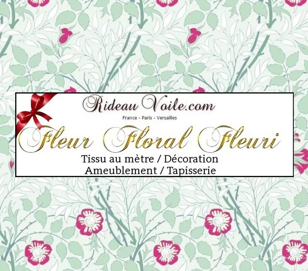 Tissu ameublement modern fabrics upholstery flowers meter Rideau fleurs voilage