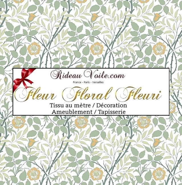 Tissu ameublement fabrics upholstery flowers meter Rideau voilage à fleurs mètre