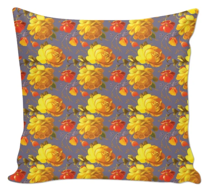 Boutique tissu imprimé fleurs mètre rideau Flower furnishing fabric upholstery meter