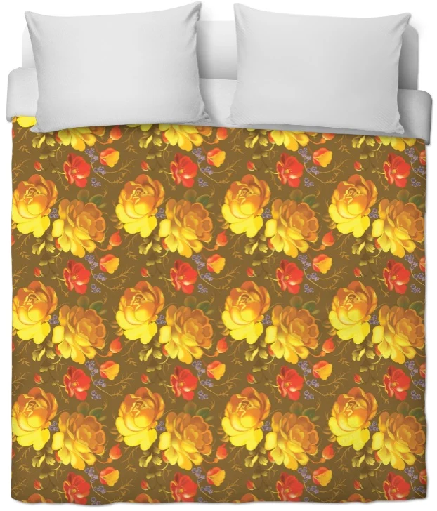 Boutique tissu imprimé fleurs mètre rideau Flower furnishing fabric upholstery meter