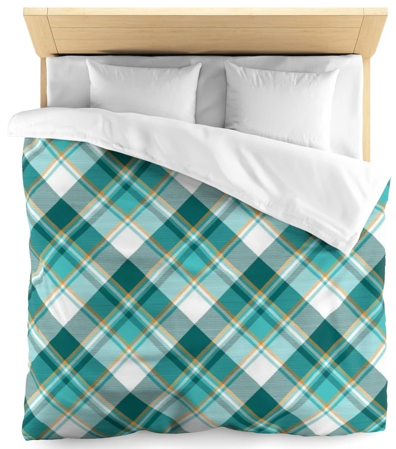 Tissu ameublement carreaux Madras vert au mètre rayés rayures rideau voilage couette