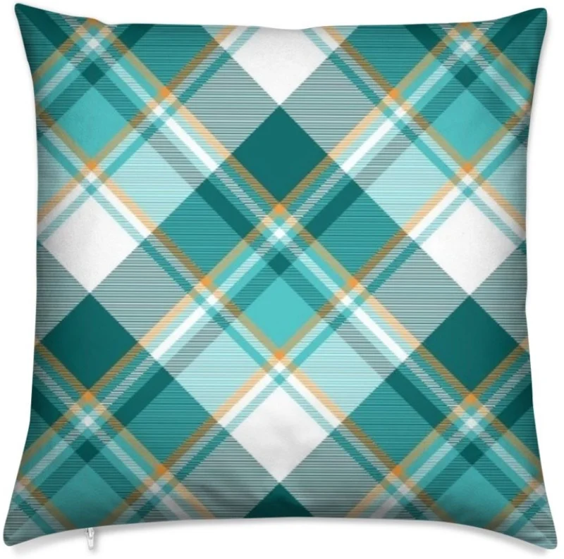 Tissu ameublement carreaux Madras vert au mètre rayés rayures rideau voilage couette