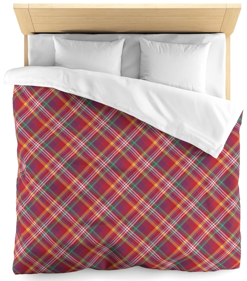 Tissu ameublement carreaux Madras mètre couture rideau couette coussin tapisserie