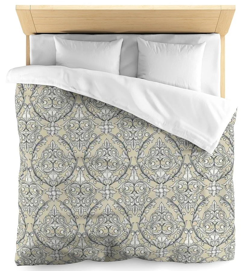 Tissu ameublement Lampas Rococo mètre motif Baroque rideau tapisserie Liturgique