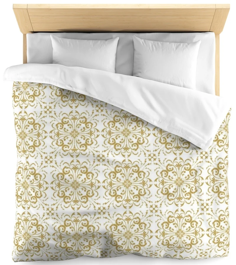 Tissu ameublement mètre motif fleurs motif Empire Baroque ornement floral rideau