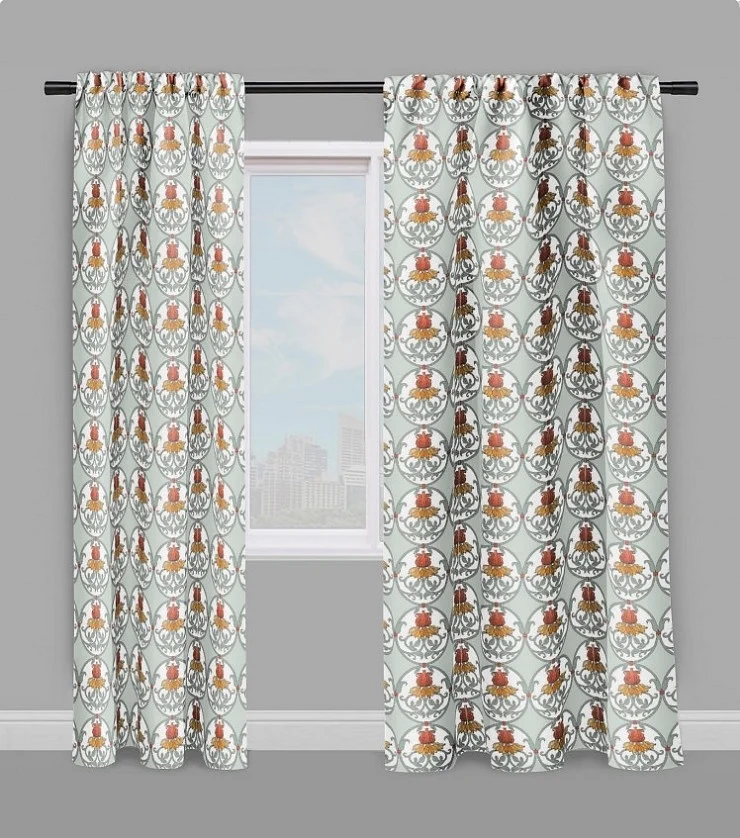 Tissu motif Art Déco mètre motif Rococo Baroque ameublement Tapisserie siège rideau