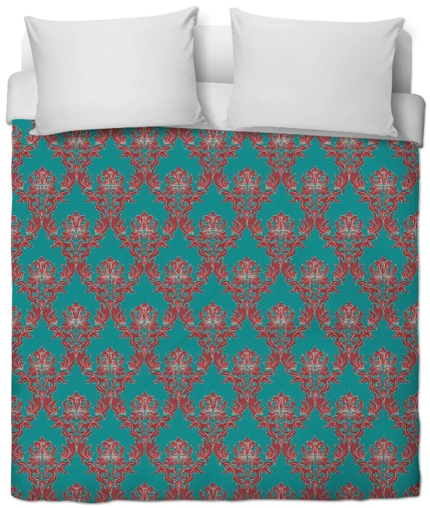 Tissu Damassé mètre motif imprimé Baroque ameublement tapisserie rideau voilage