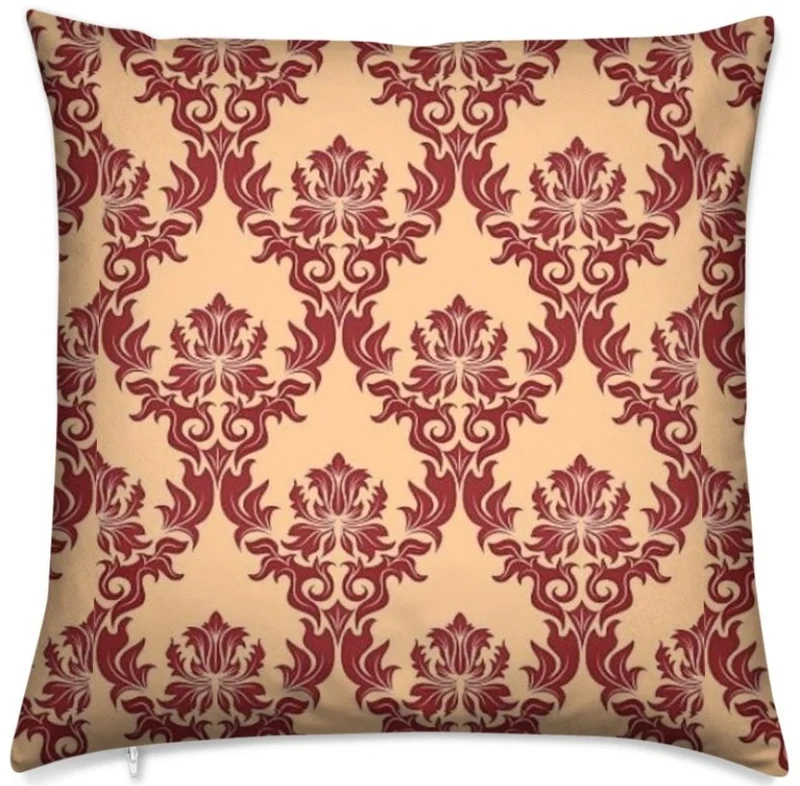 Tissu Damassé mètre motif imprimé Baroque ameublement tapisserie rideau voilage