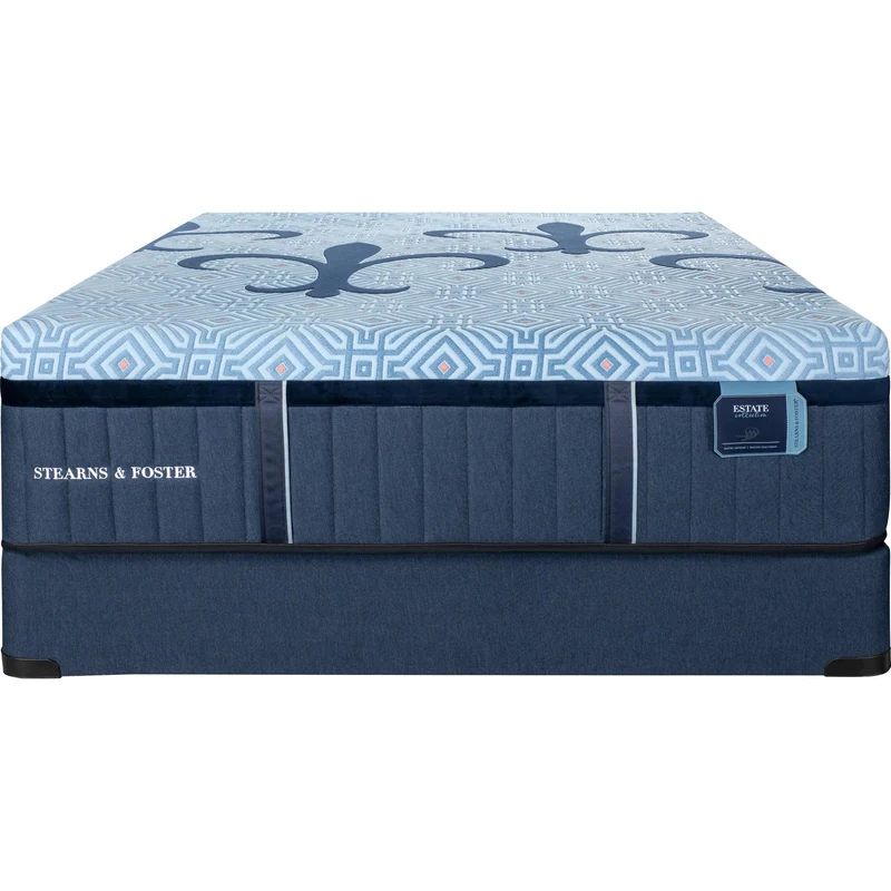 Stearns & Foster Matelas Londynn mi ferme à plateau standard