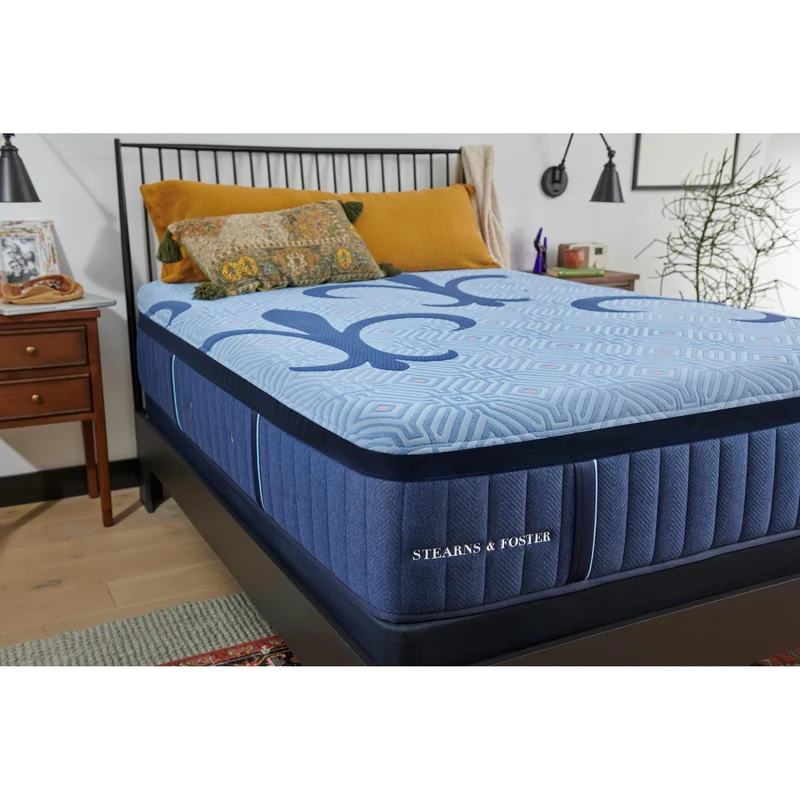 Stearns & Foster Matelas Londynn mi ferme à plateau standard