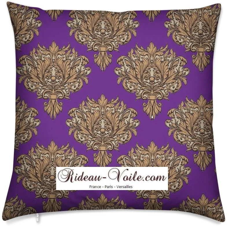 Tissu ameublement floral mètre larges fleurs imprimés rideau voilage tapisserie Baroque