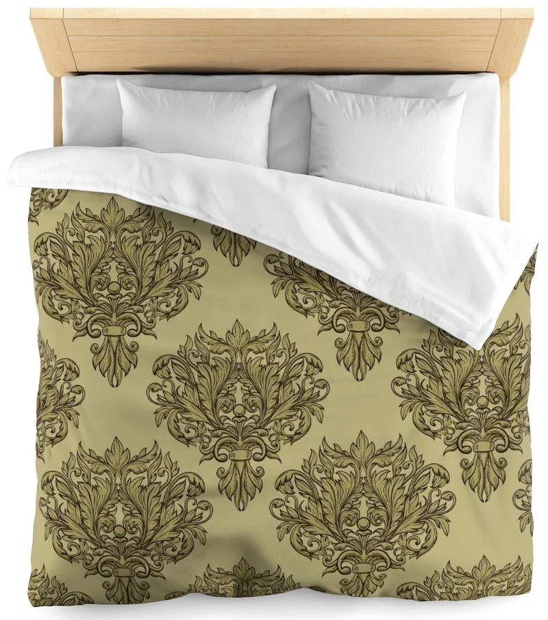 Tissu ameublement mètre déco Baroque rideau couette voilage Empire tapisserie