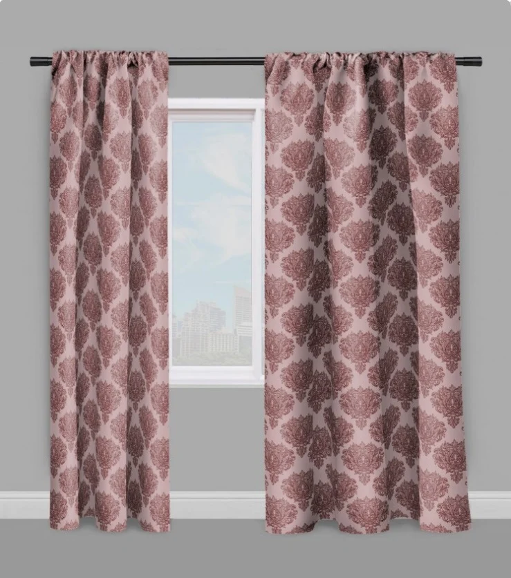 Tissu ameublement mètre fleurs rideau Empire Baroque Tessuto Barocco tende fiori